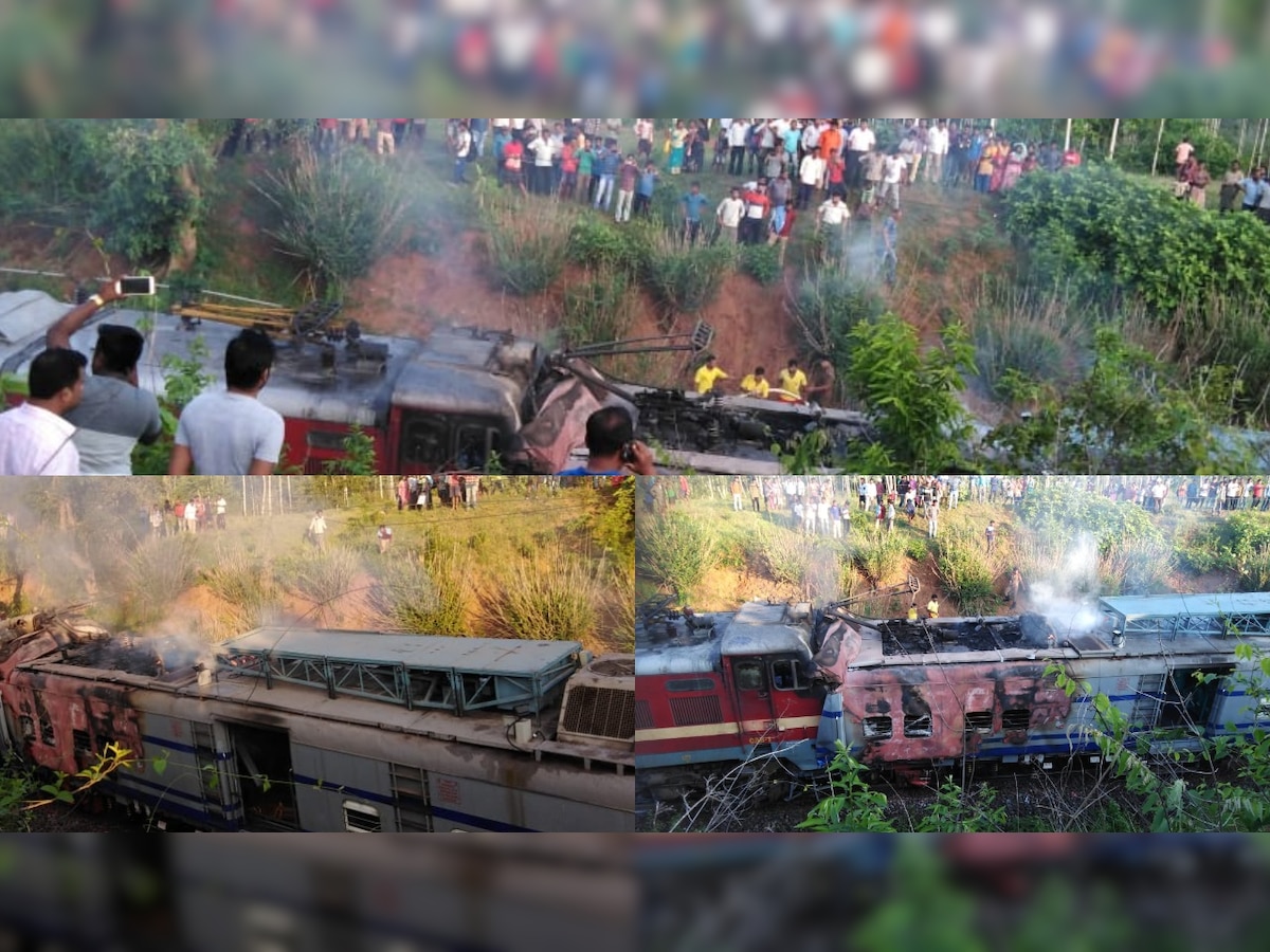 Odisha: Samaleshwari Express derails, engine catches fire, 3 dead