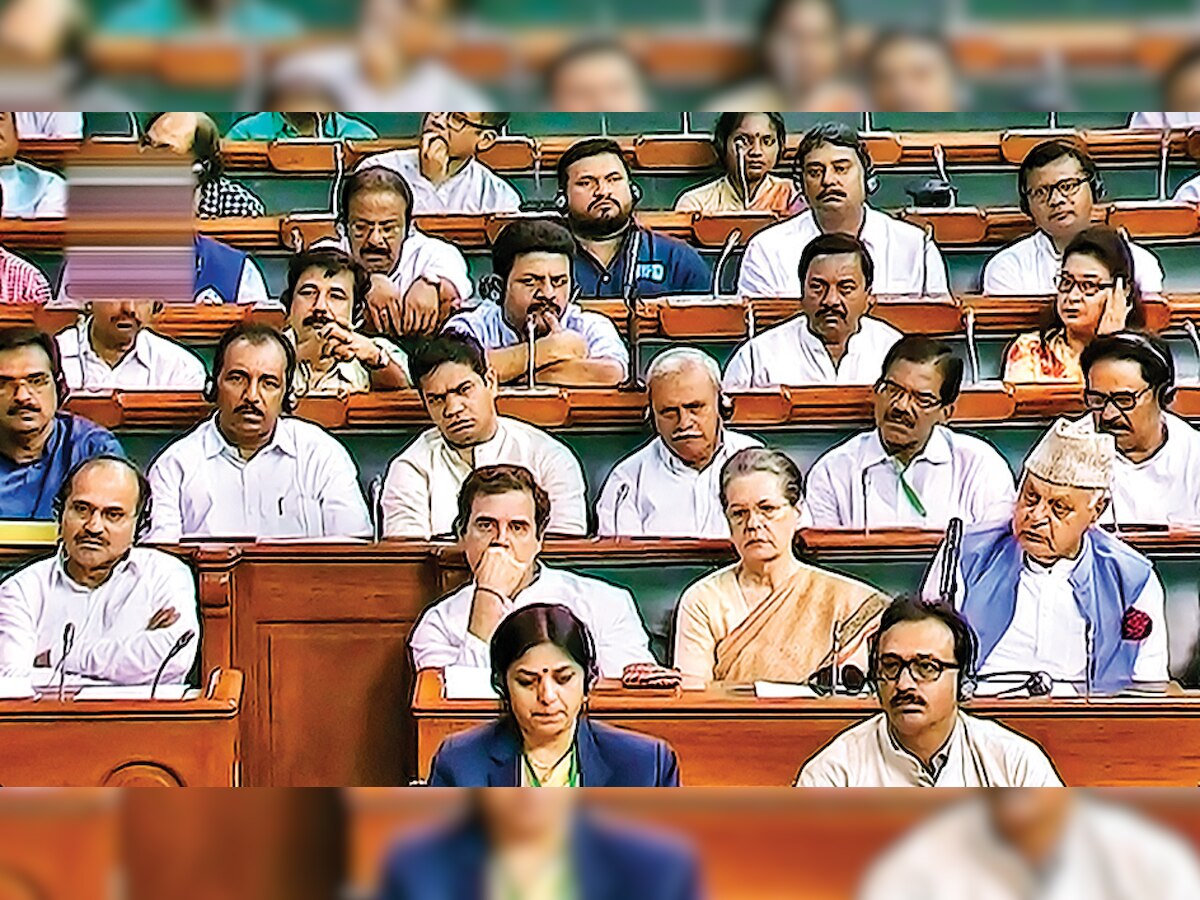Opposition huddles up, lashes out at govt