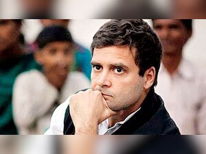 Youth Congress workers demonstrate outside Rahul Gandhi's residence, urge him to reconsider his decision to resign