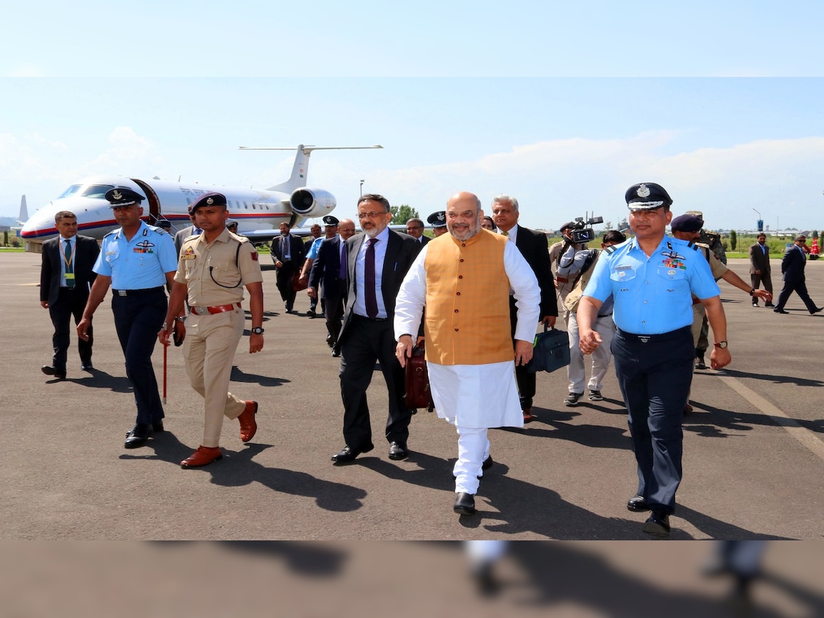 Amit Shah reviews Amarnath security, gives strong directions to security forces