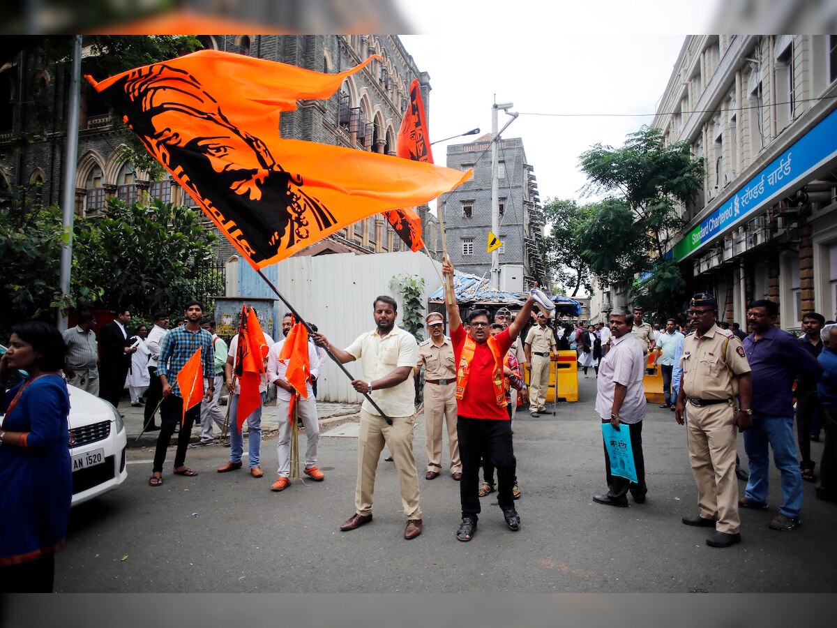 Slogans rent air outside Bombay HC as Maratha quota is upheld