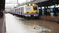 Waterlogging slows down Mumbai's 'lifeline'