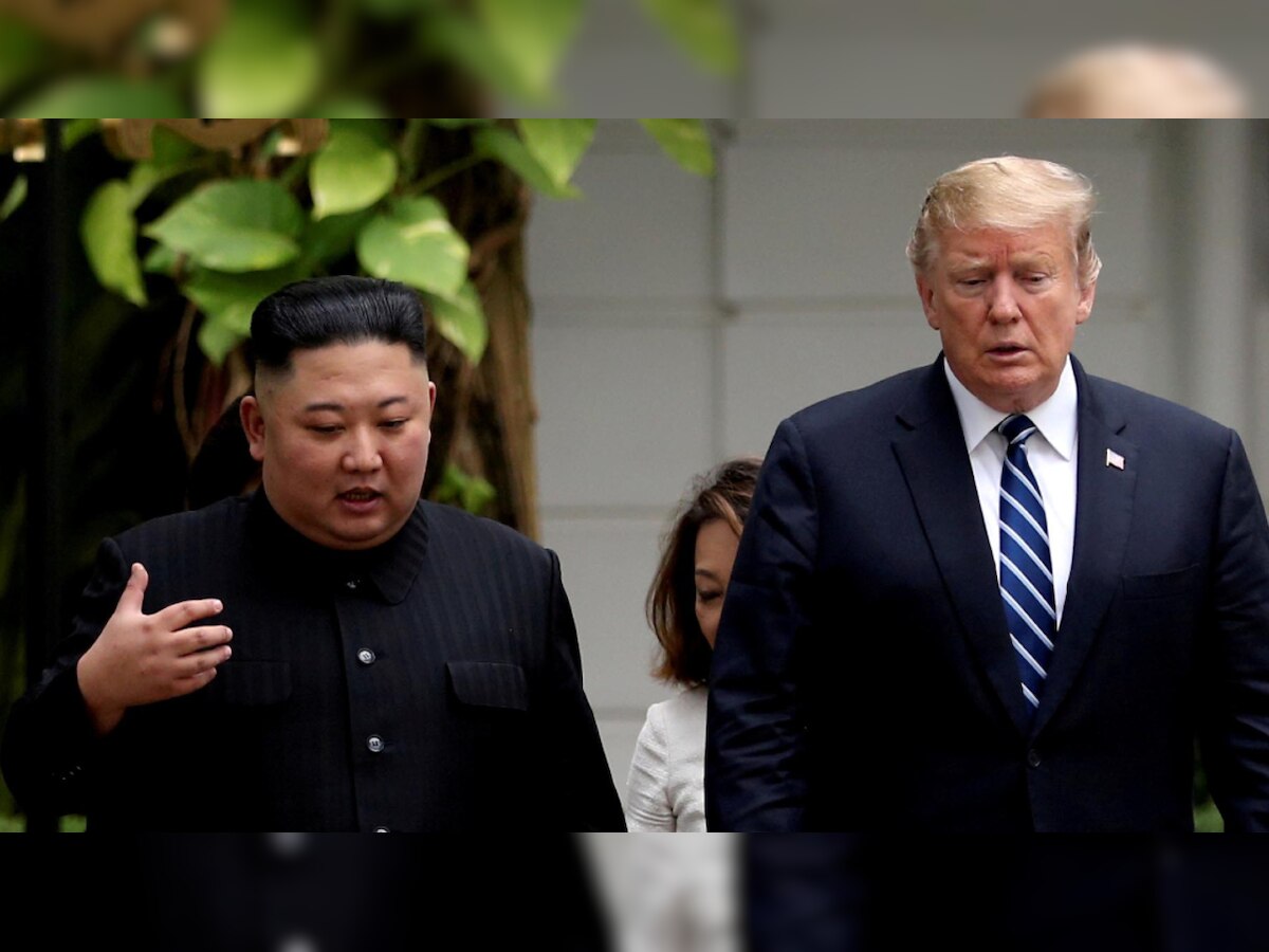 Trump says he would like to meet Chairman Kim of North Korea at DMZ