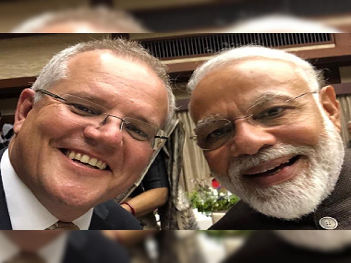 'Kithana Acha he Modi': Australian PM's fanboy Tweet after selfie with Indian PM