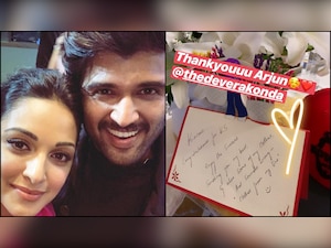 'Sending you some clothes from my line', Vijay Deverakonda showers Kiara Advani with gifts on 'Kabir Singh' success