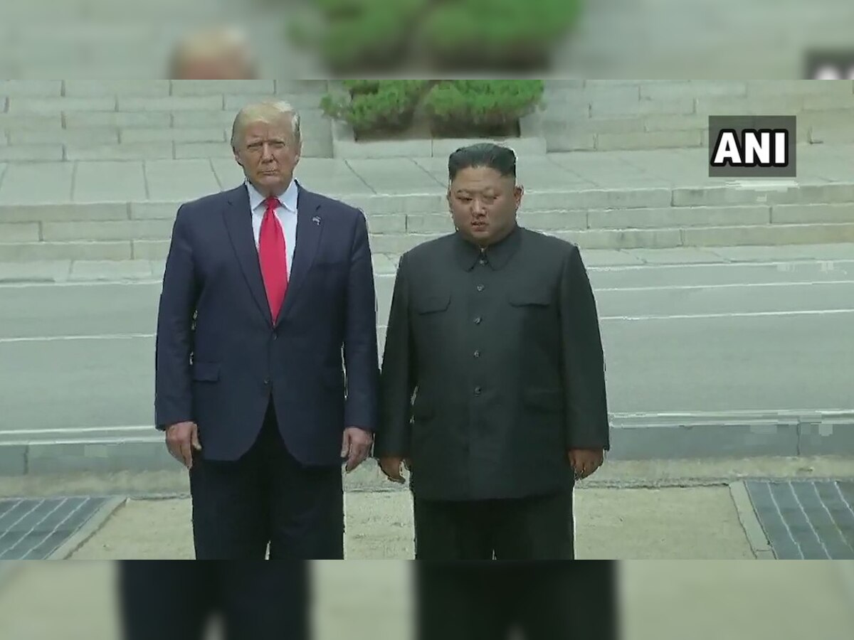 Trump becomes first sitting US President to step into North Korea