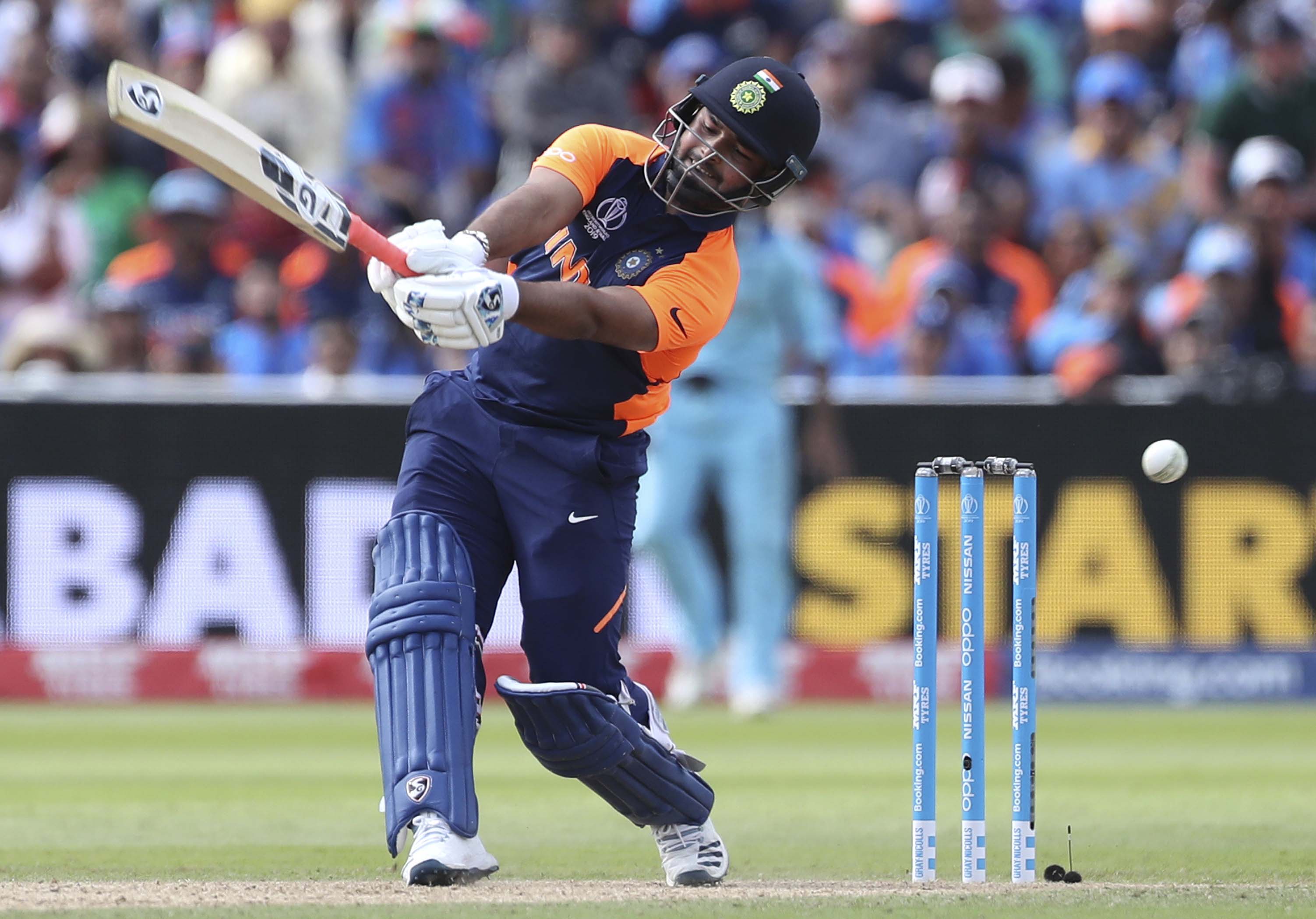 Rishabh Pant scores 32 on World Cup debut