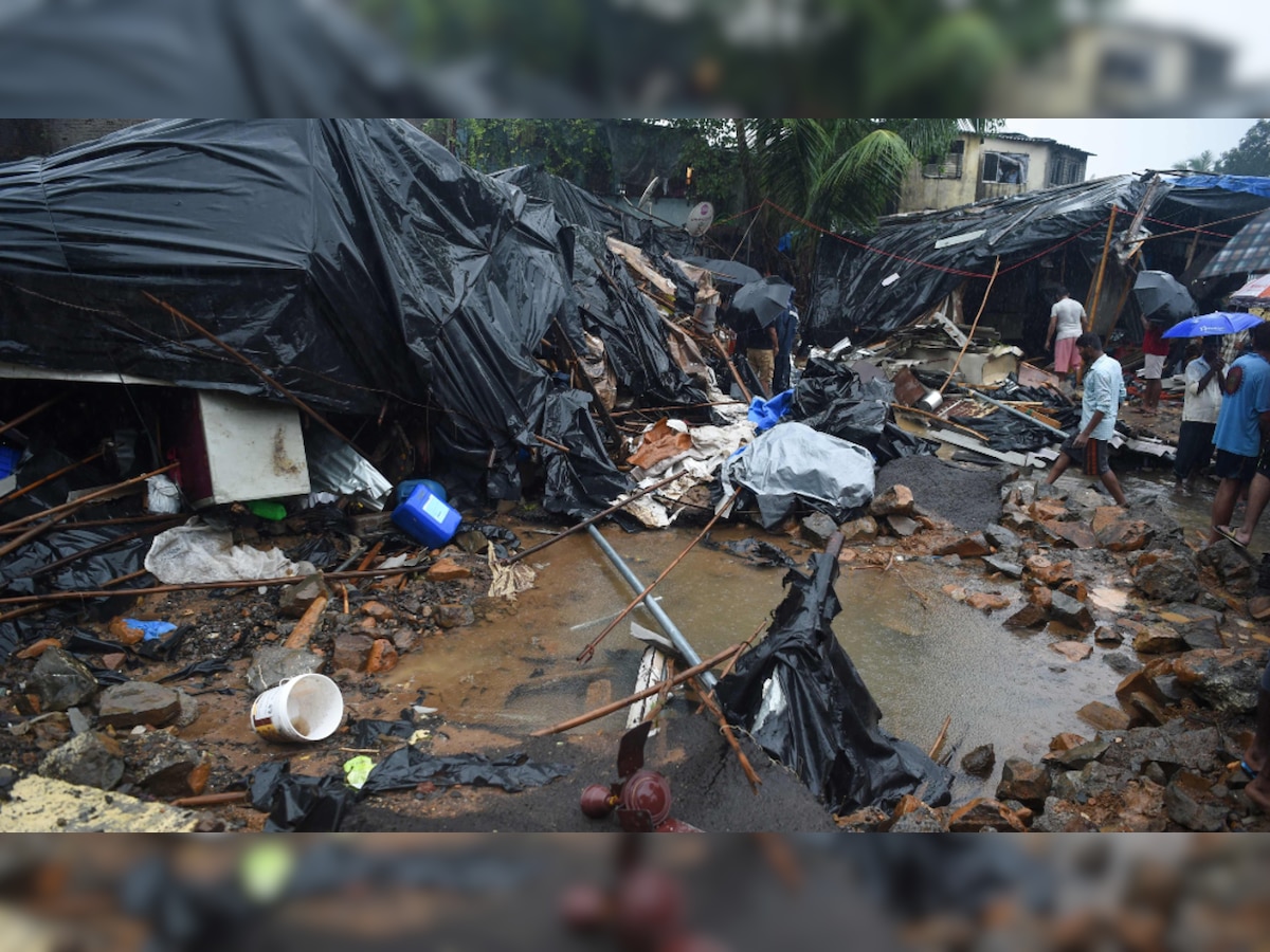 Mumbai rains: Wall collapses in Malad, 18 dead