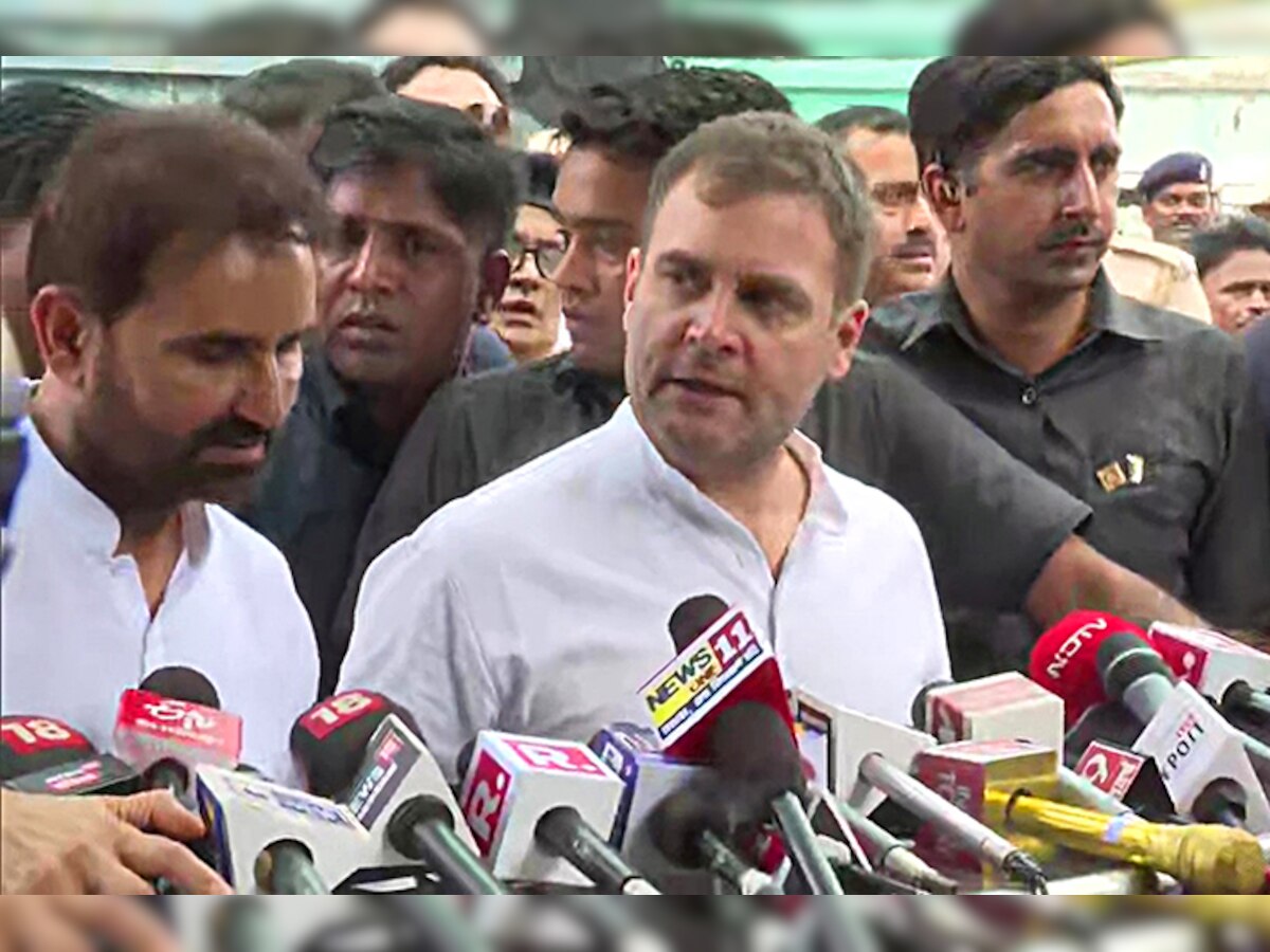 Rahul Gandhi appears before Patna court in defamation case filed by Sushil Modi, granted bail