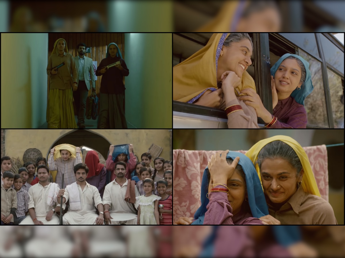 'Saand Ki Aankh' teaser: Taapsee Pannu and Bhumi Pednekar as Shooter Daadis are set to fire guns this Diwali!