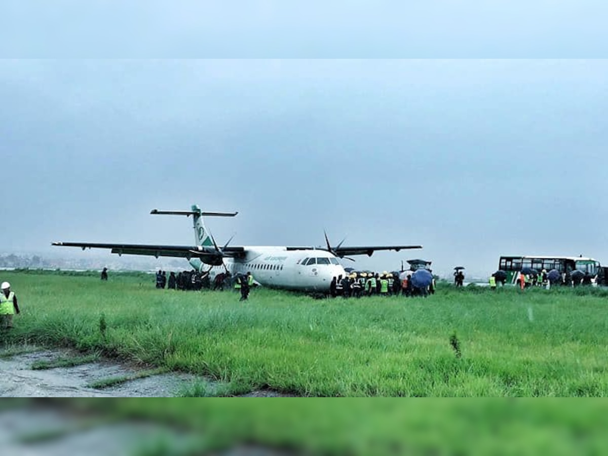 Nepal airport closed after plane skids off runway