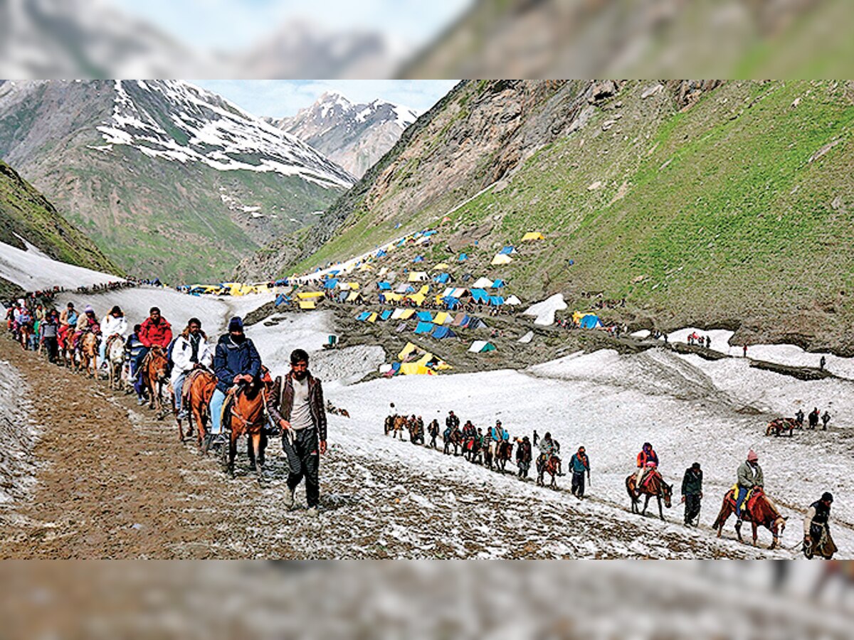 Amarnath Yatra halted for one day