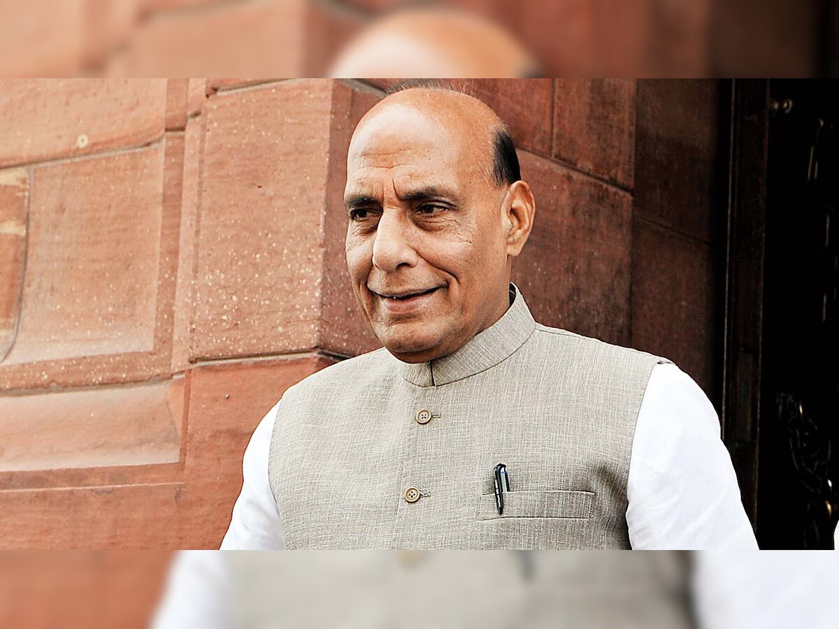 Rajnath Singh lights 'Victory Flame' from National War Memorial