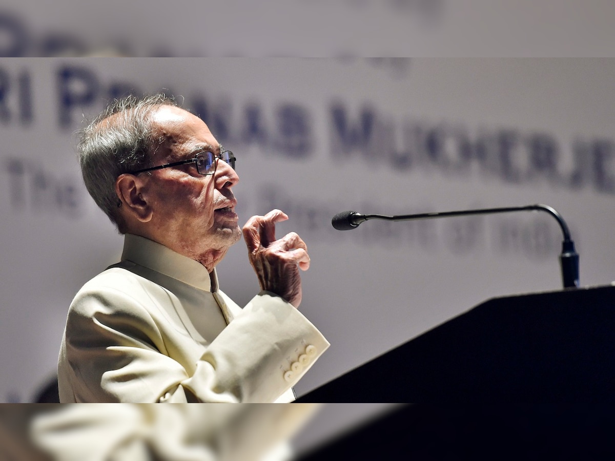 Road to $5 trillion economy: Role of previous Cong govts can't be denied, says Pranab Mukherjee