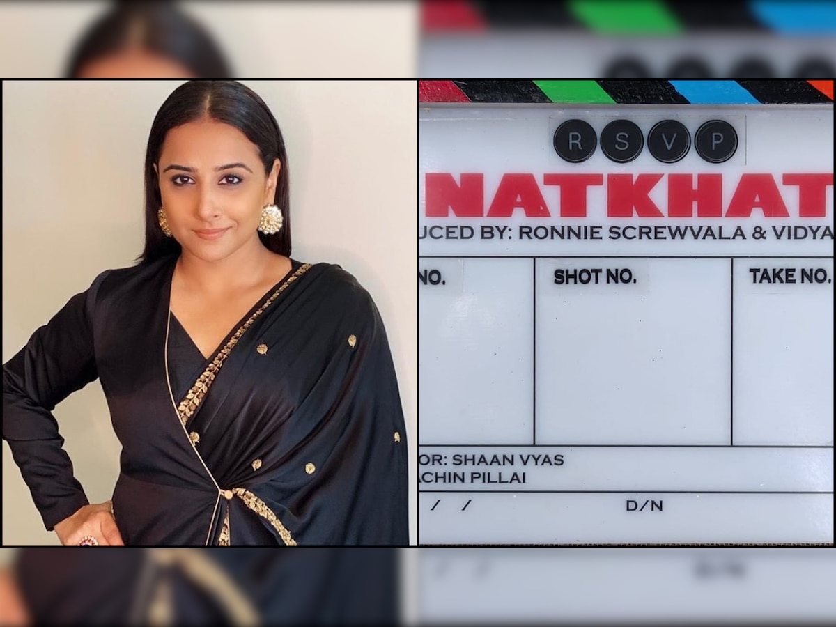 Vidya Balan turns producer with 'Natkhat'