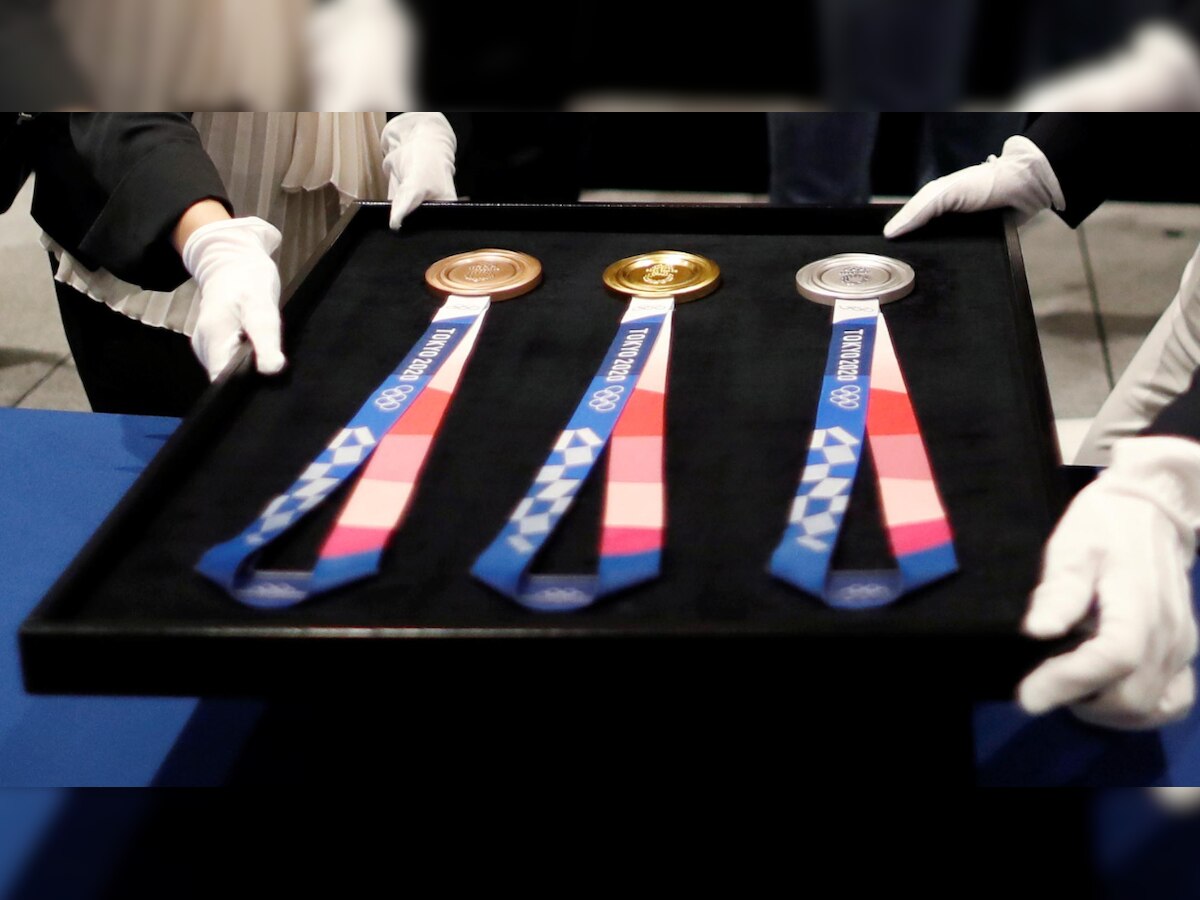 Tokyo Olympics celebrate #1YearToGo, unveil gold, silver and bronze medal