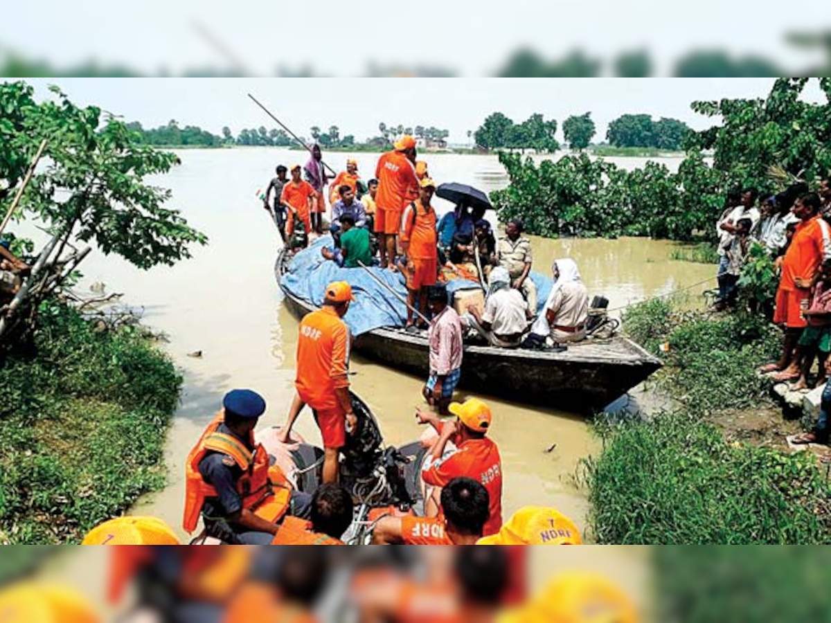 NDRF personnel risk their lives to rescue many