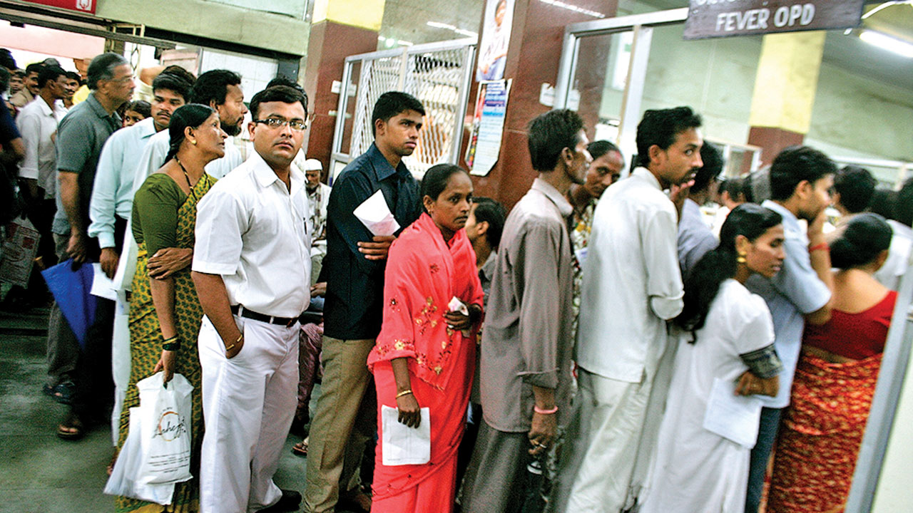 Mumbai: Brace for a long queue at public hospitals today