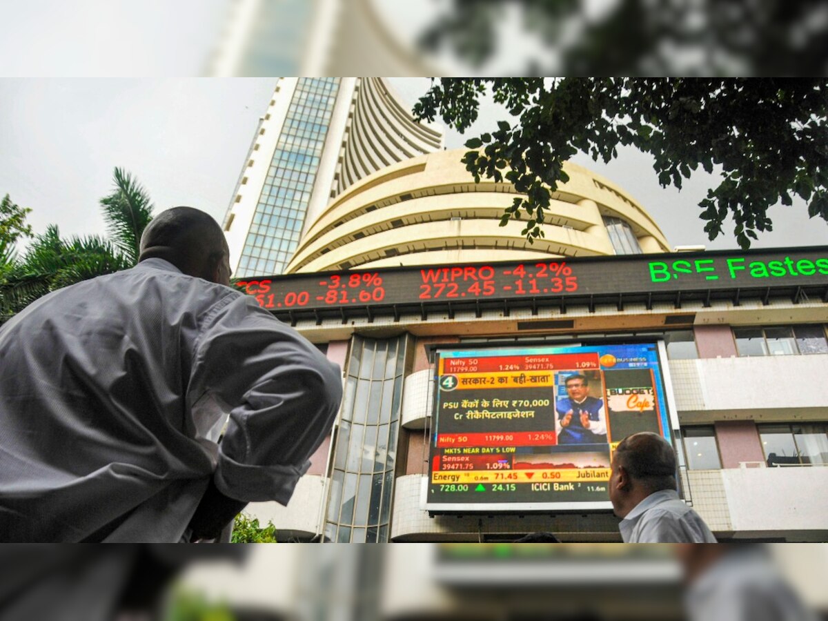 Sensex Slumps 462 Points Nifty Sinks Below 11000 