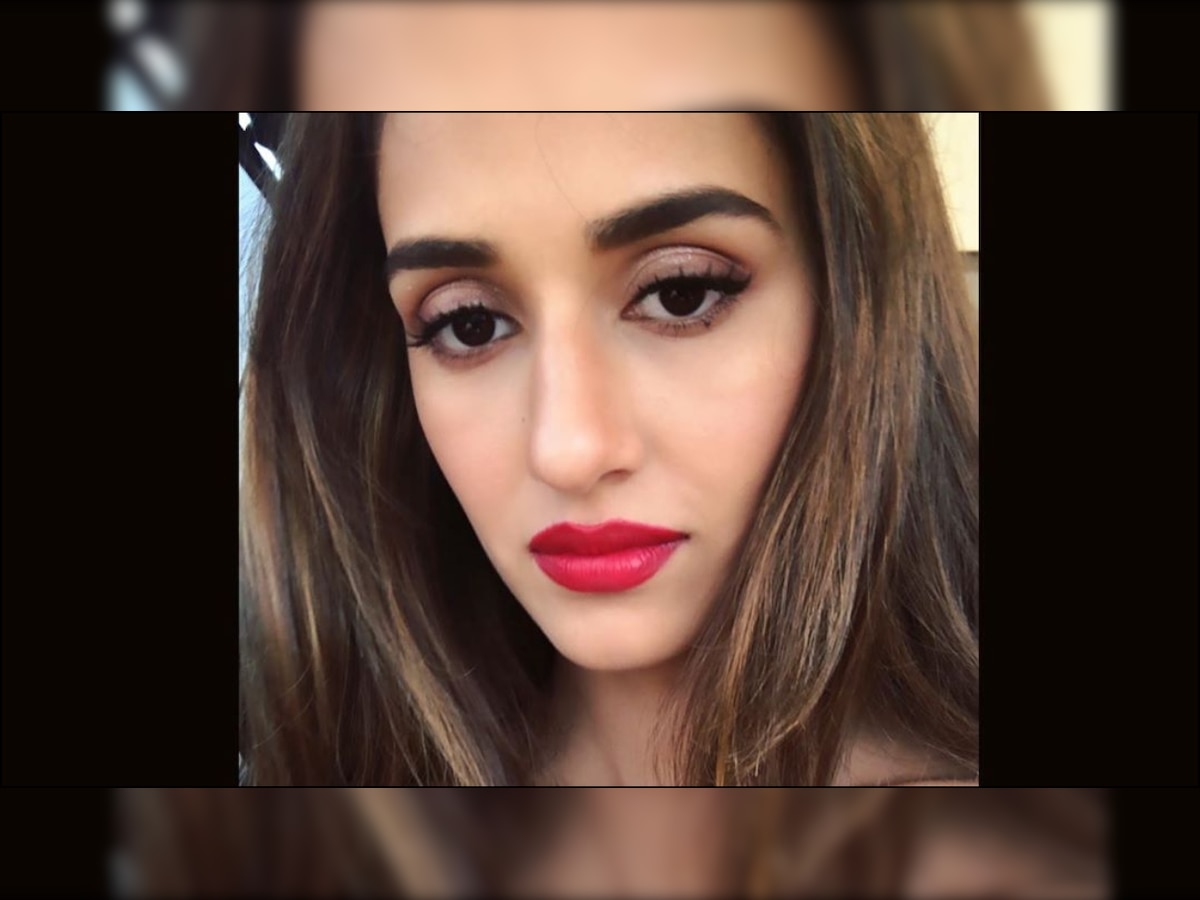 Disha Patani shows you how to rock red lipstick on a weekday!