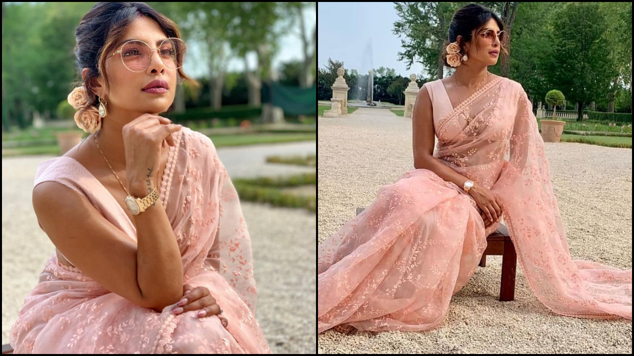 Priyanka Chopra reveals saree is her go-to attire for every ...