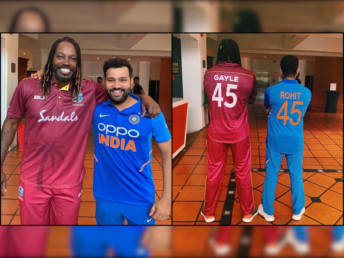 Rohit Sharma reveals how he got the number 45 imprinted on his jersey