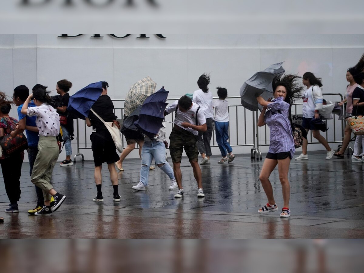 Typhoon forces evacuations, flight cancellations in eastern China