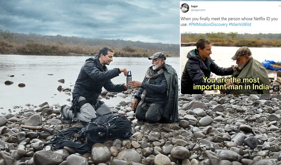 #ManVsWild: The best memes and jokes from PM Modi's encounter with Bear Grylls