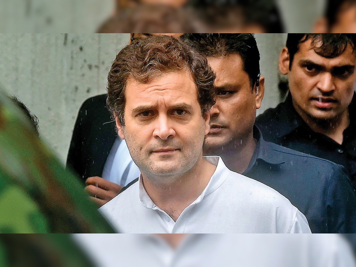 Rahul Gandhi out, old name plate is back at office of Congress