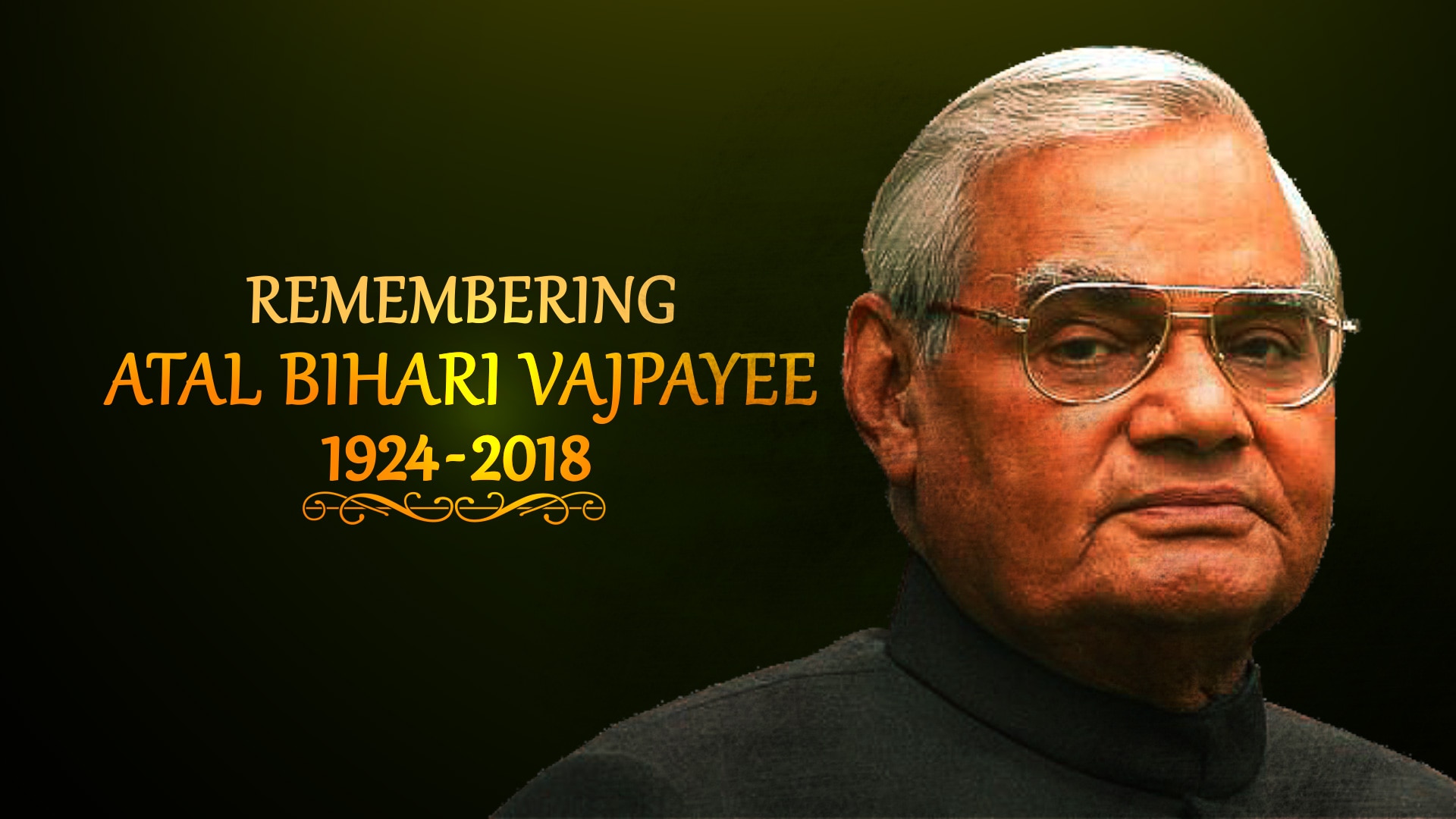 Remembering BJP's Tallest Leader Atal Bihari Vajpayee On His First ...