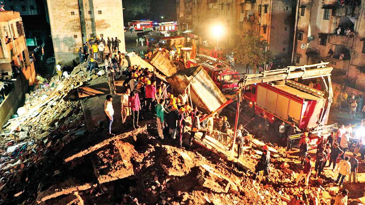 2 Killed After Under Construction Building Collapses In Gujarat's Jamnagar