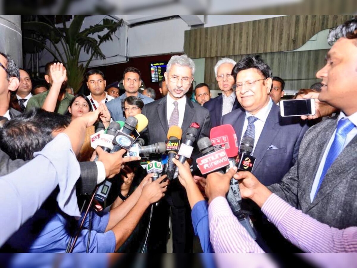 EAM Jaishankar on Bangladesh visit; discusses Teesta, officially invites Sheikh Hasina to India