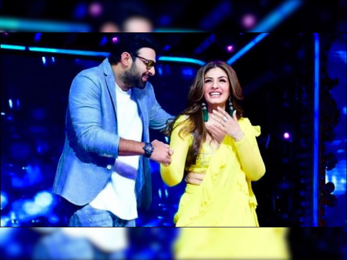 VIRAL: This video of Raveena Tandon recreating Tip Tip Barsa Paani with Prabhas is BREAKING the internet! WATCH