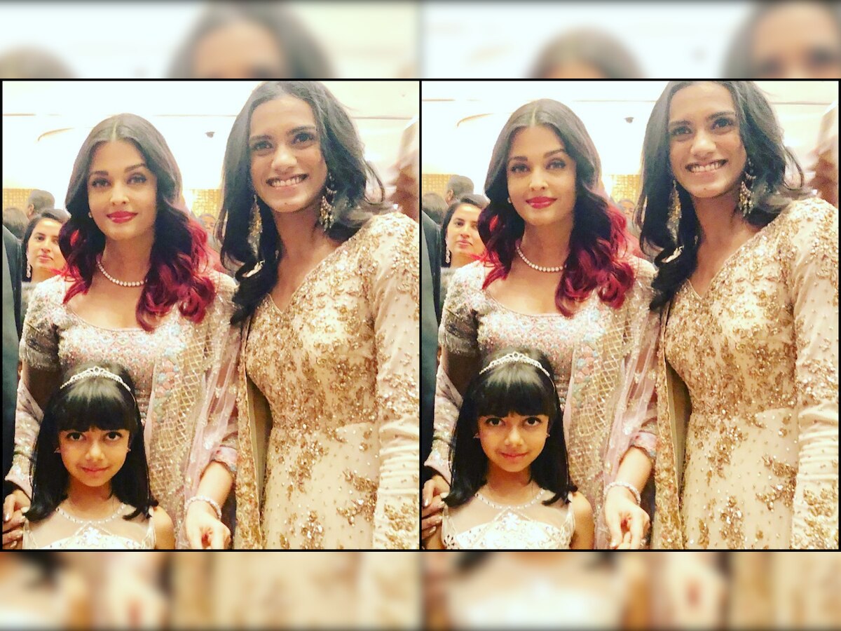 Aishwarya Rai Bachchan congratulates World Champion PV Sindhu by posting a throwback photo with her