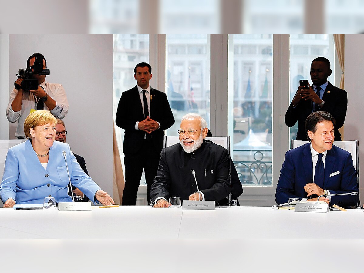 PM Narendra Modi talks Climate change, e-rickshaws at G7 Summit