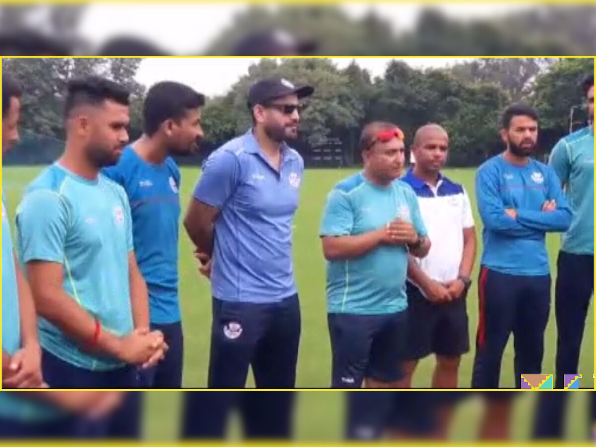 Jammu & Kashmir cricket team training in Baroda under Irfan Pathan's supervision