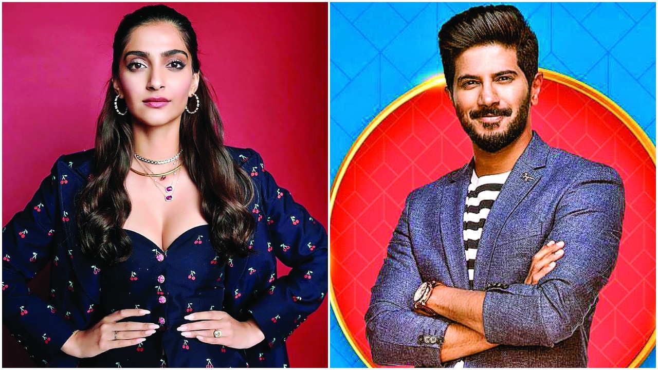 Sonam K Ahuja and Dulquer Salmaan Sonam K Ahuja and Dulquer Salmaan