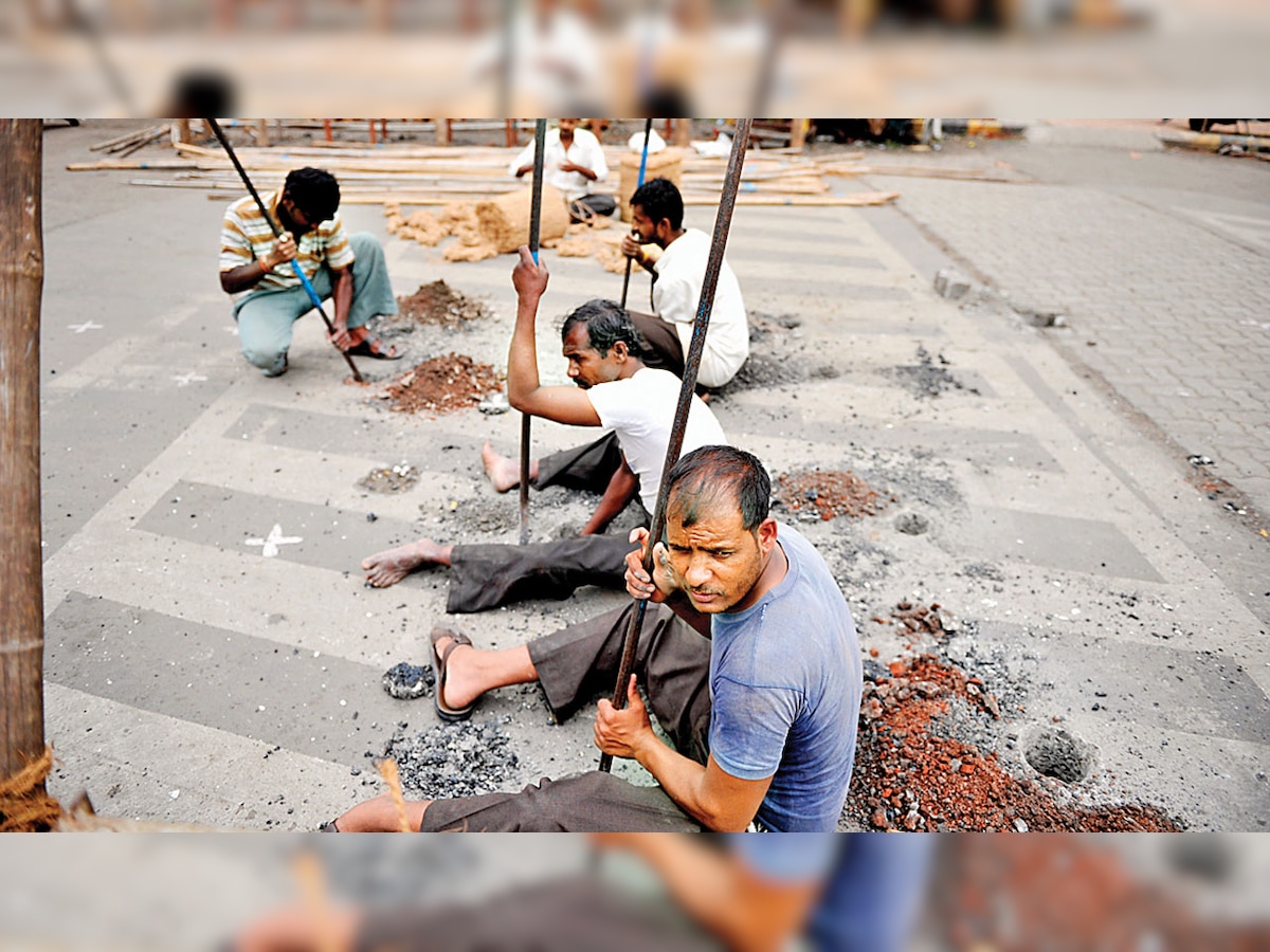 Mumbai's Lalbaugcha Raja Mandal fined Rs 60 lakh for digging holes on roads: Activist