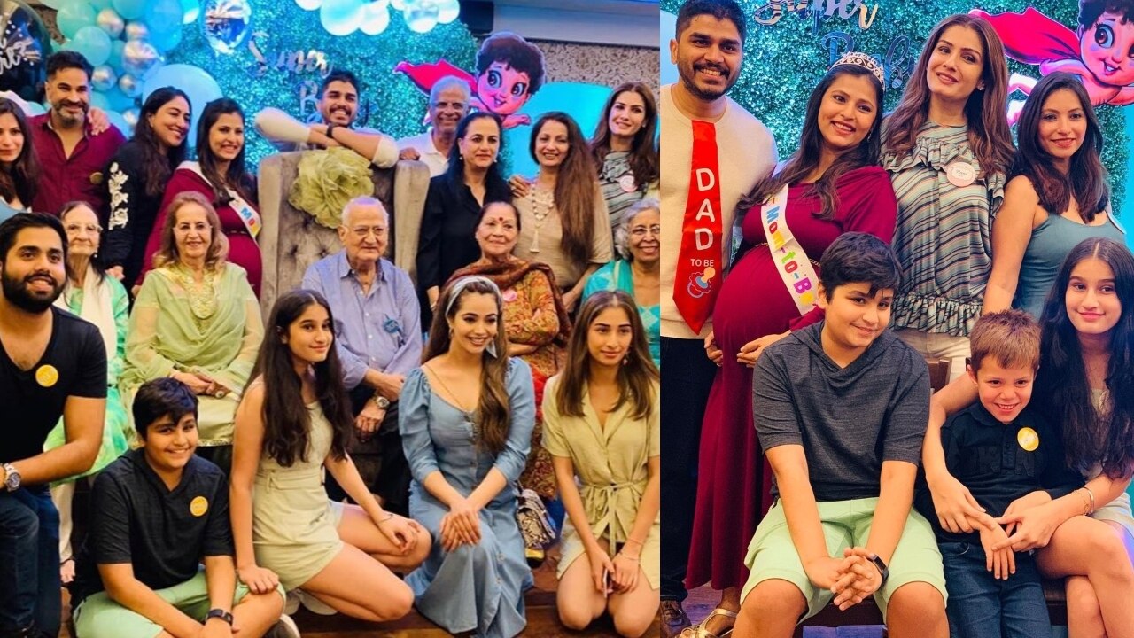 Raveena Tandon's daughter Chhaya hosts baby shower and we can't help