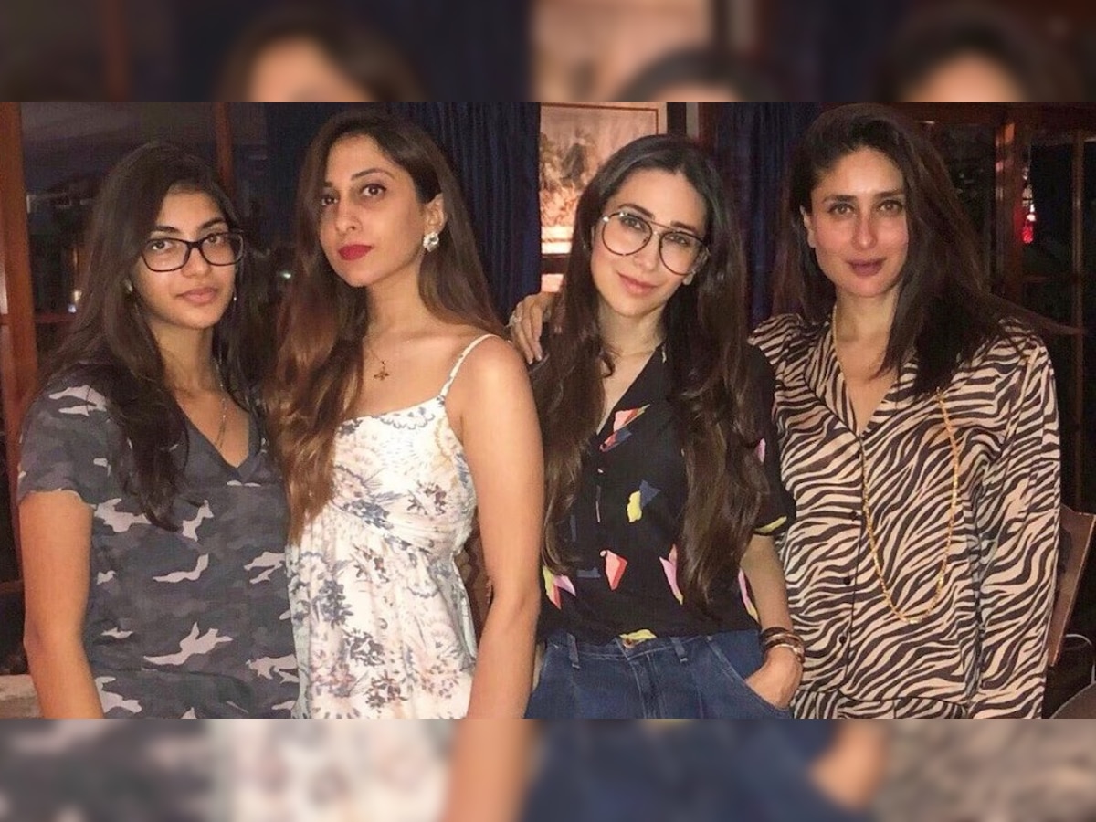 Saturday night done right! Karisma Kapoor chills with sister Kareena Kapoor Khan and daughter Samiera