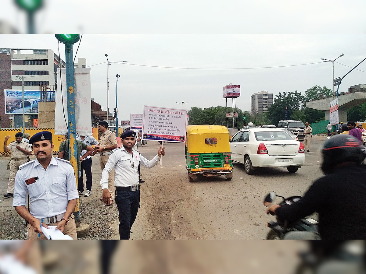 Ahmedabad: Hefty fines begin today, focus to be on awareness