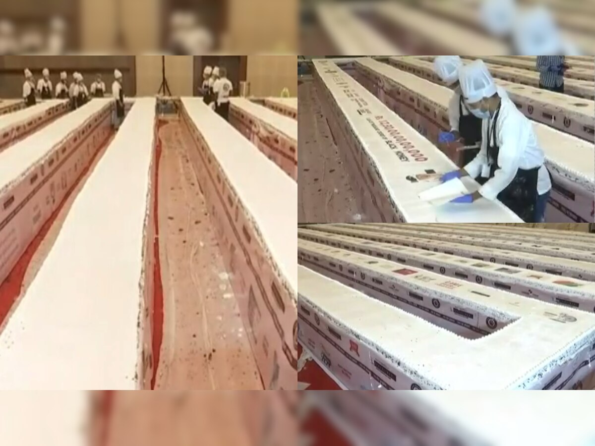 700-foot-long cake weighing 7,000 kg: Surat baker all set to celebrate PM Modi's 69th birthday