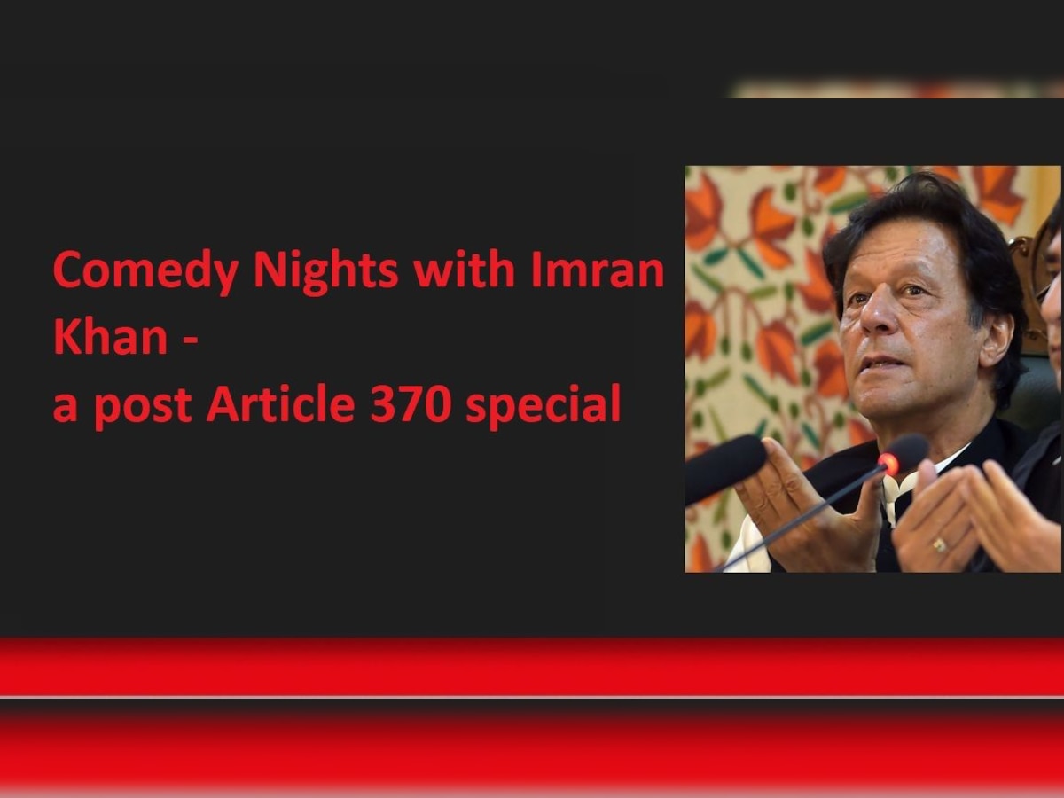 Www Xxx Imran Khan Vom - Comedy Nights with Imran Season 1: A recap of Pak's post Art-370 humour  special