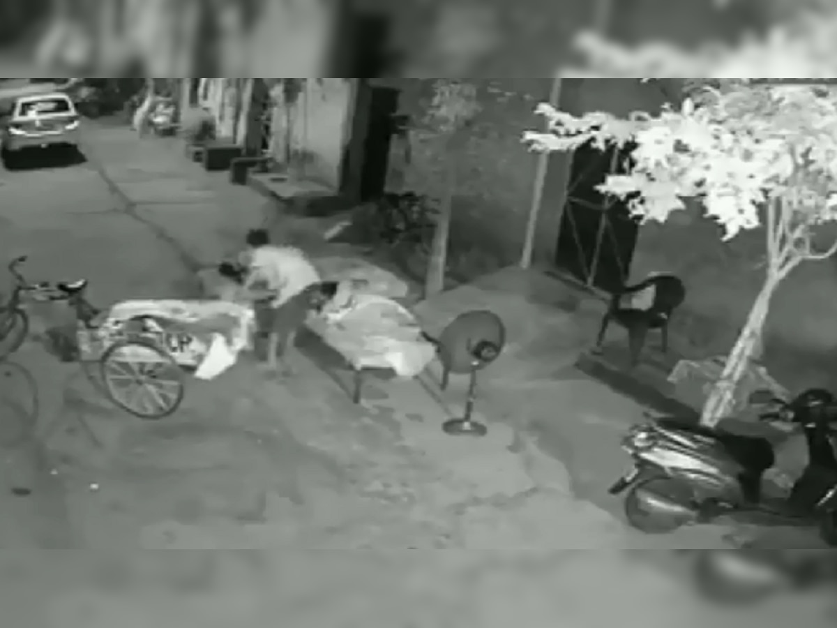 Caught on cam: Man attempts kidnapping sleeping child in presence of family in Ludhiana