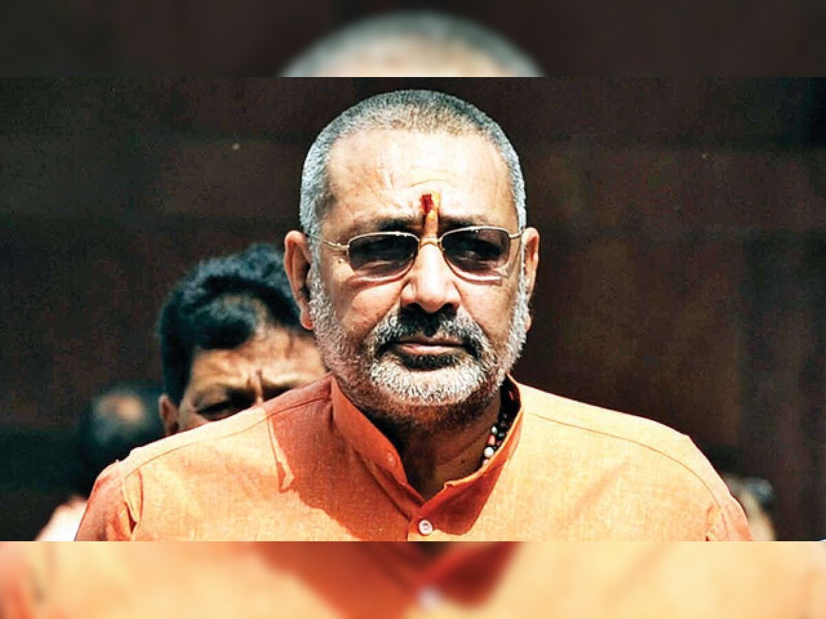 'When necessary, BJP will fight elections alone in Bihar': Giriraj Singh