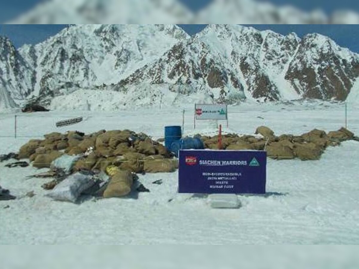 Indian Army clears 130 tonnes of trash from Siachen Glacier