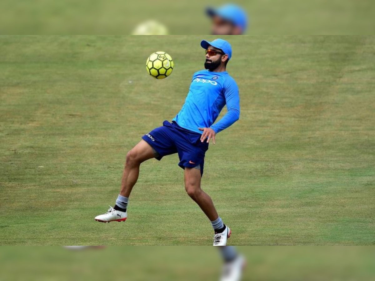 Who is more fit, a football player or cricketer: Virat Kohli has the answer