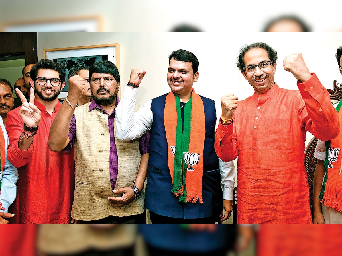 BJP-Sena's smaller allies seek 80 seats to contest in Maharashtra Assembly polls