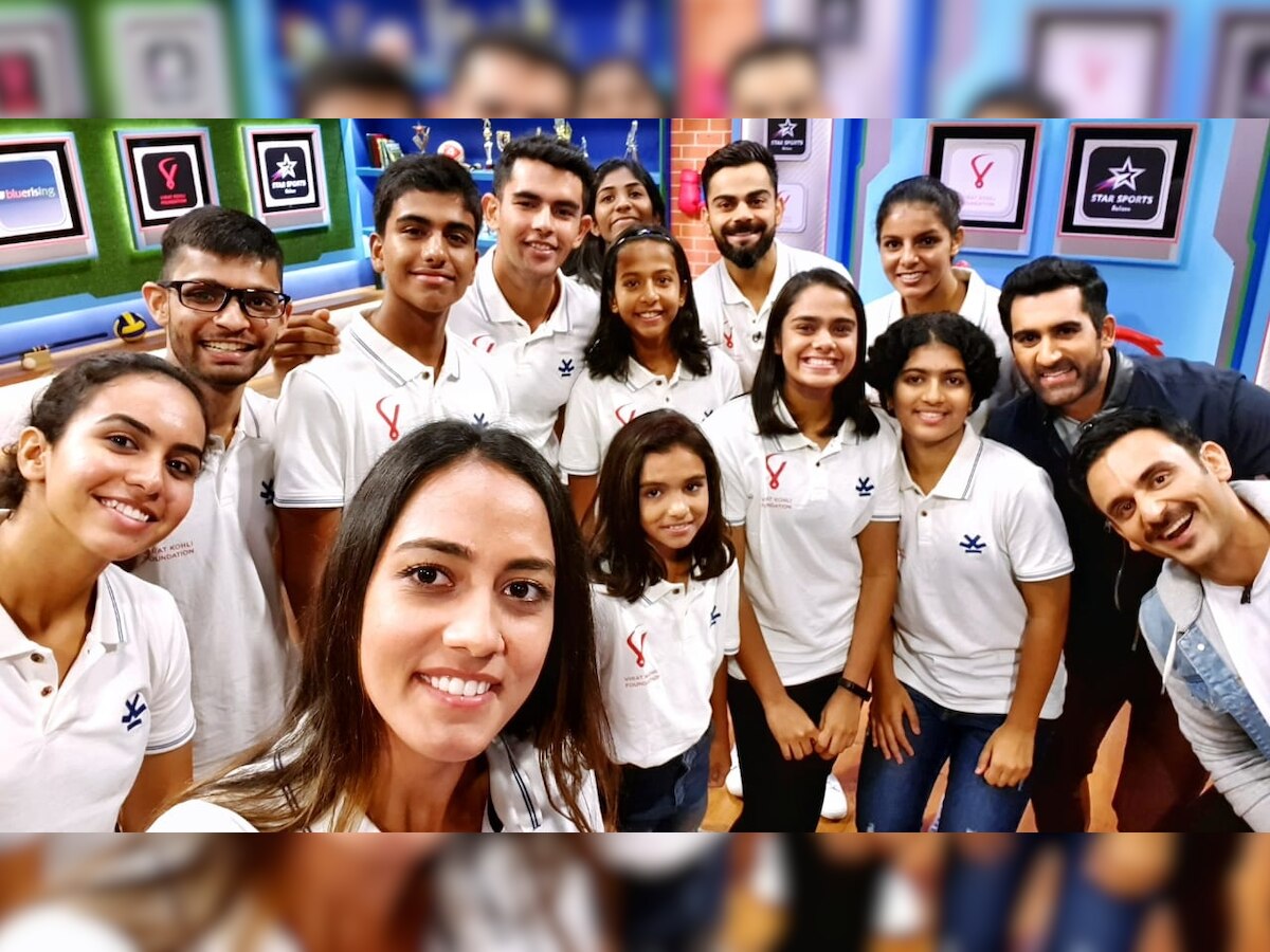 'Future of Indian sport is truly bright': Virat Kohli interacts with athletes from his Foundation