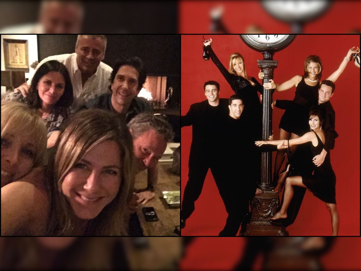 Reunion! Jennifer Aniston joins Instagram, shares a selfie with 'Friends' co-stars Courteney, Lisa, Matt, Matthew, David